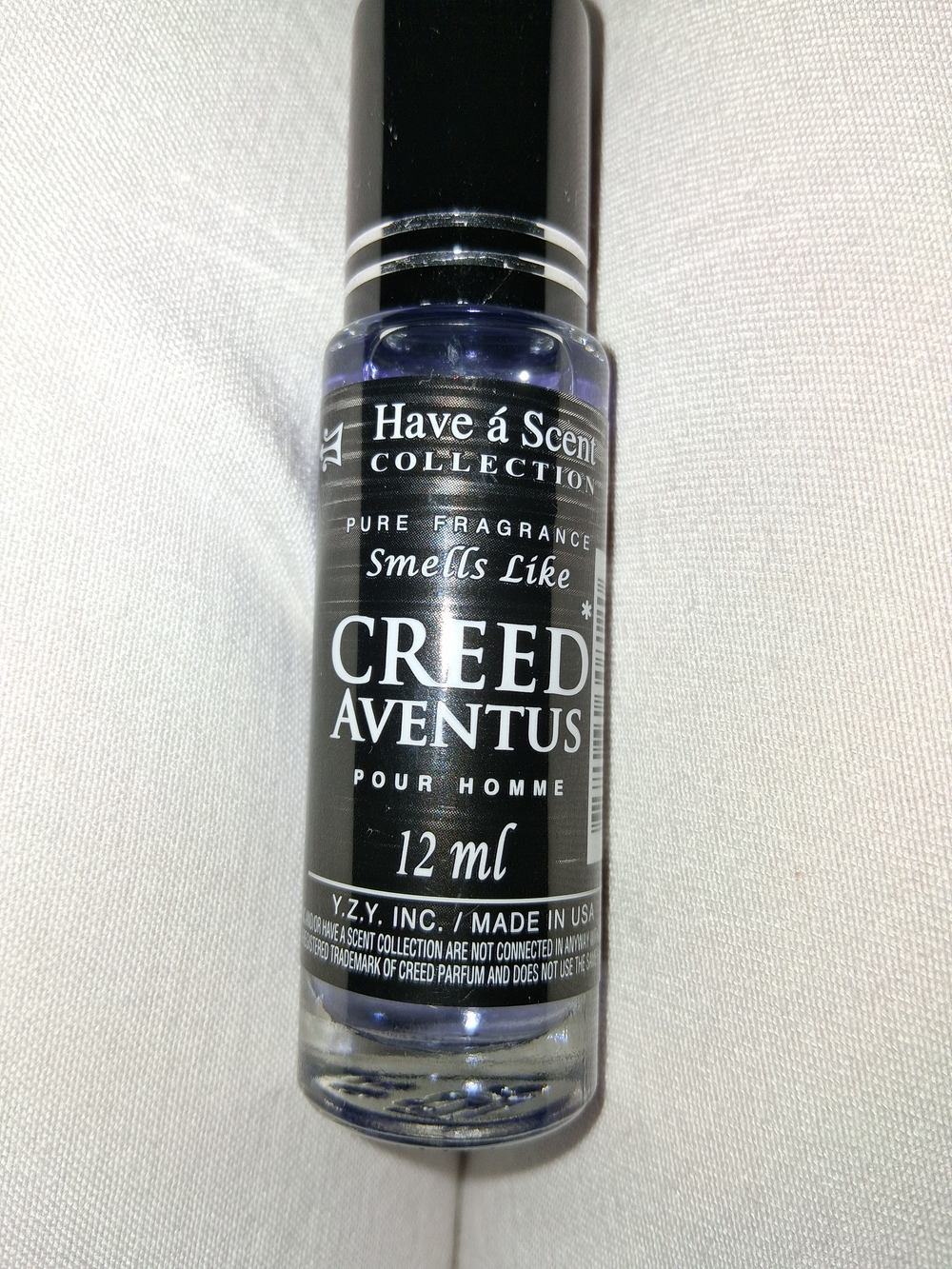 Creed Aventus Inspired Fragrance Roll-On for Men - Black / Purple - Picture 2 of 5